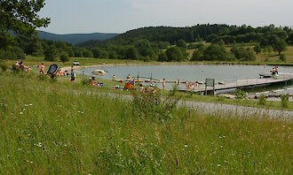 Naturbadeweiher in St. Englmar